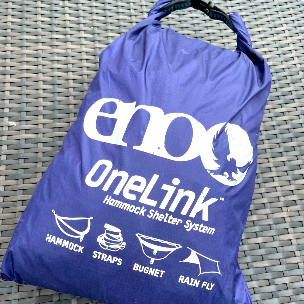 ENO, Shelter System with Hammock with Bug Net, Straps and waterproof Rain Tarp
